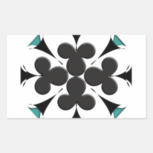 Adesivo Retangular Paus