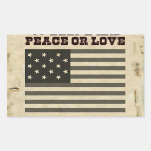 Adesivo Retangular Paz desejada