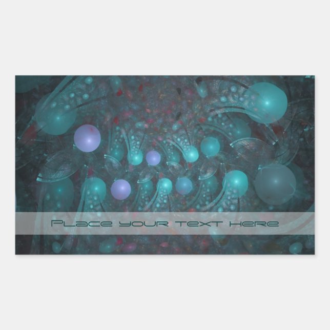 Adesivo Retangular Pele da alienígena 001 (Frente)