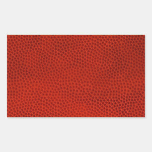 Adesivo Retangular Pele de Textura em Fecho de Basquete