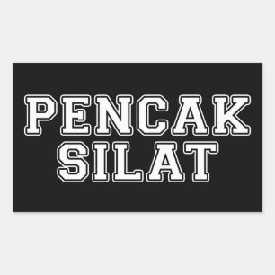 Adesivo Retangular Pencak Silat