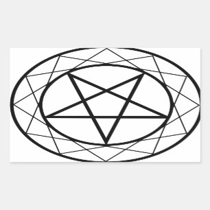 Adesivo Retangular Pentacle