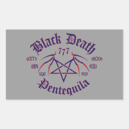 Adesivo Retangular Pentequila