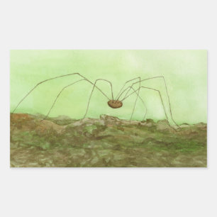 Adesivo Retangular Pernas longas de pai