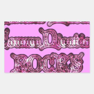 Adesivo Retangular Personalizar produto