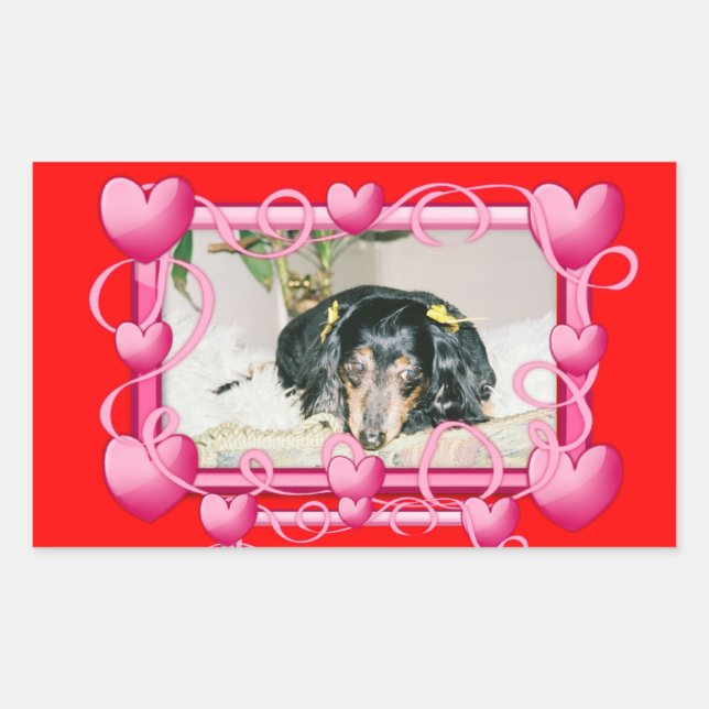 ADESIVO RETANGULAR PERSONALIZÁVEL - ADICIONE OS SEUS PRÓPRIOS PRESENT (Frente)