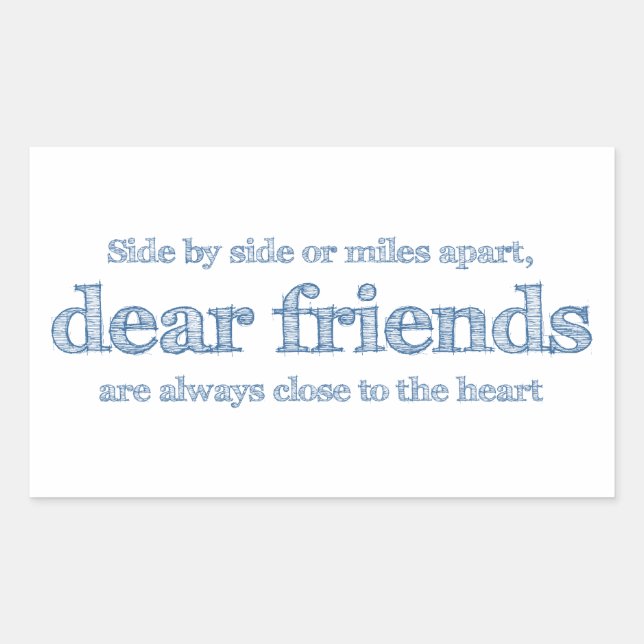 Adesivo Retangular Perto do coração (Frente)