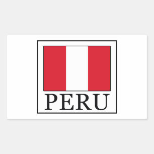 Adesivo Retangular Peru
