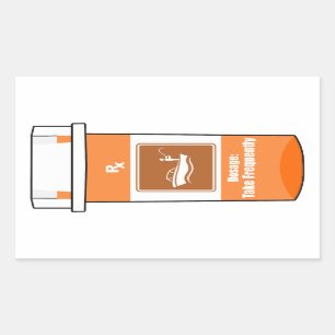 Adesivo Retangular Pesca É Minha Droga