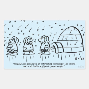 Adesivo Retangular Peso do papelão