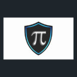 Adesivo Retangular Pi Irracional Shield Mathematics 14 Happy March Pi<br><div class="desc">Símbolo de Sorriso Matemático 14 Números de Marcha Feliz Pi. Camisetas do Dia Pi, Autocolantes do Dia Internacional da Matemática, camisetas Nacionais do Dia da Matemática, Roupas do Dia Nacional do Chapéu, Suabrisões do Dia Mundial do Sorriso, Mágicas do Dia Internacional do Beijinho, meias de Natal e aniversários. Adesivos Retangulares....</div>
