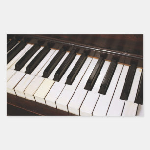 Adesivo Retangular Piano Stickers