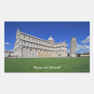 Adesivo Retangular Piazza dei Miracoli