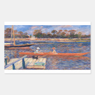 Adesivo Retangular Pierre-Auguste Renoir - O Sena na Argentina