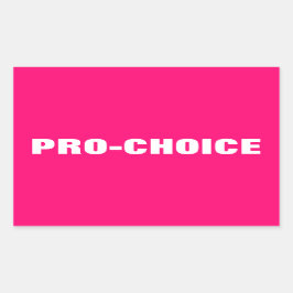 Adesivo Retangular Pink quente e minimizador branco de escolha profis