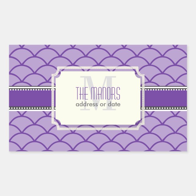 Adesivo Retangular PixDezines DIY cores/escalas trellis (Frente)