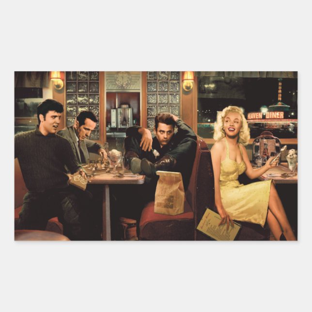 Adesivo Retangular Placa azul (Frente)