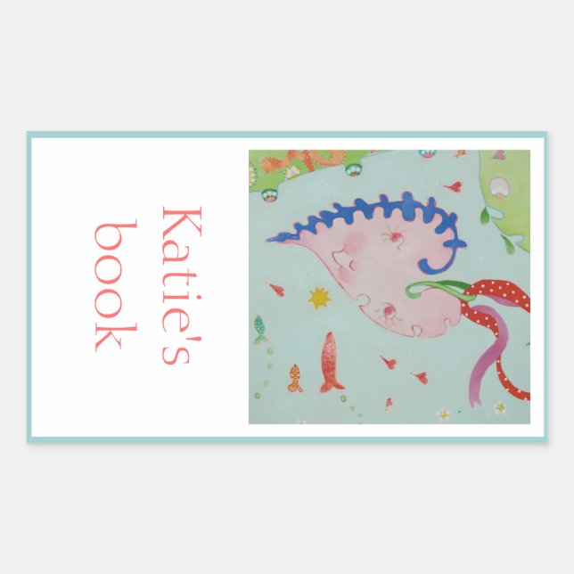 Adesivo Retangular Placa do Coração do Jardim (Frente)