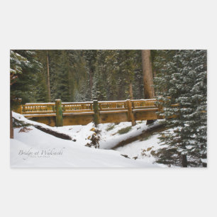 Adesivo Retangular Ponte em Wuksachi