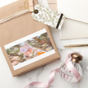 Adesivo Retangular Positividade com I Am Light