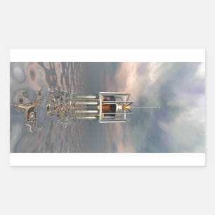 Adesivo Retangular Posto