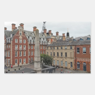 Adesivo Retangular prédios de York
