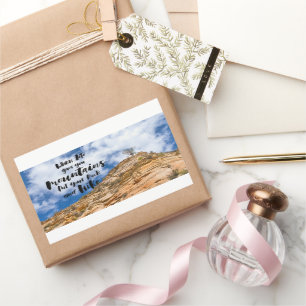 Adesivo Retangular Prepare-se para explorar