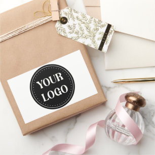 Adesivo Retangular Presentes de Casamento Personalizados, Elegantes e