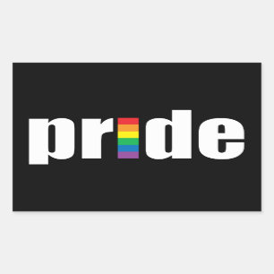 Adesivo Retangular Pride Sticker