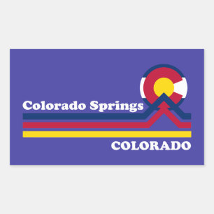 Adesivo Retangular Primaveras Vintage Colorado