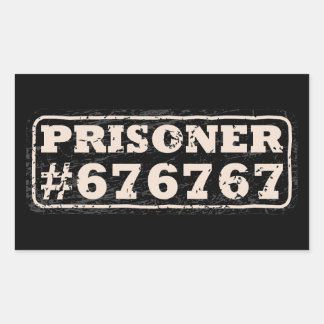 Adesivo Retangular Prisoner 67 Meme