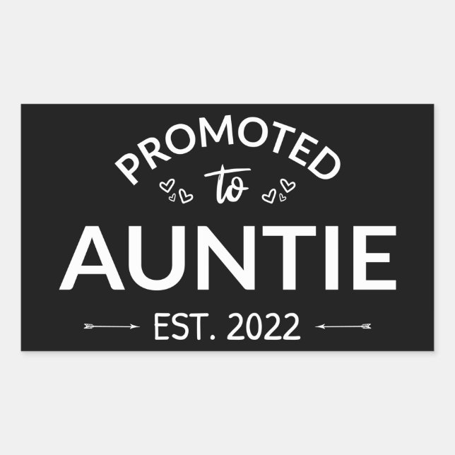 Adesivo Retangular Promovido À Tia Est. 2022 II (Frente)