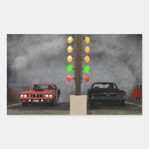 Adesivo Retangular Prova final final de Mopar