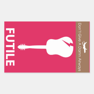 Adesivo Retangular Psicologia Inversa Vinheta Frágil