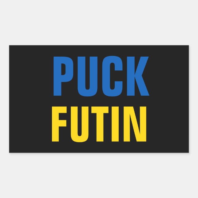 Adesivo Retangular Puck Futin (Frente)