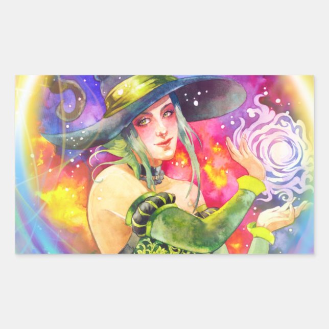 Adesivo Retangular Puro mago (Frente)