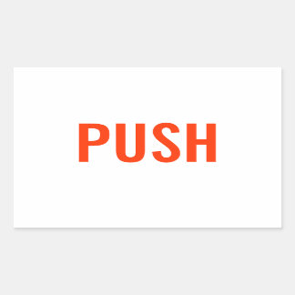 Adesivo Retangular Push Stick