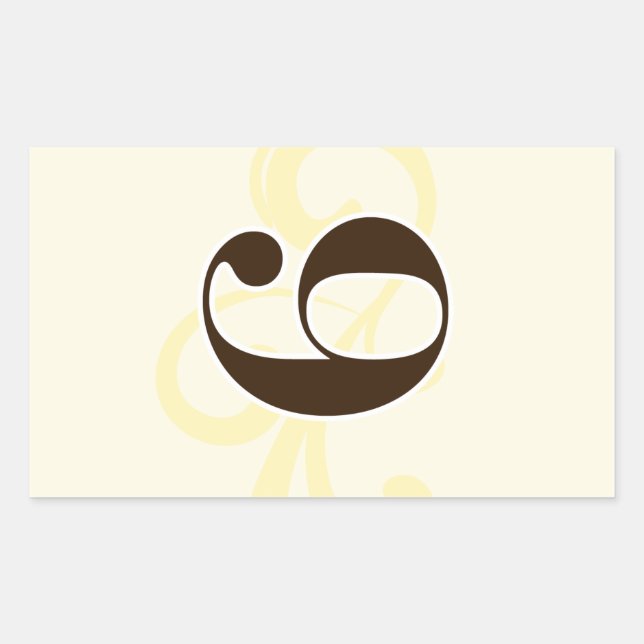 Adesivo Retangular Quadro do Rótulo do Vinho Número Vinhetas 9 (Frente)