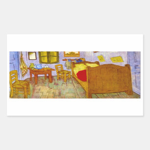 Adesivo Retangular Quarto em Arles por Vincent Willem Van Gogh