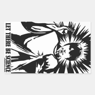 Adesivo Retangular Que haja ciência