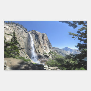 Adesivo Retangular Quedas do Yosemite Superior - Yosemite