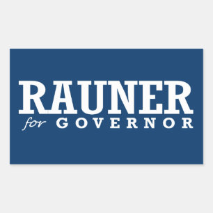 ADESIVO RETANGULAR RAUNER PARA O GOVERNADOR 2014