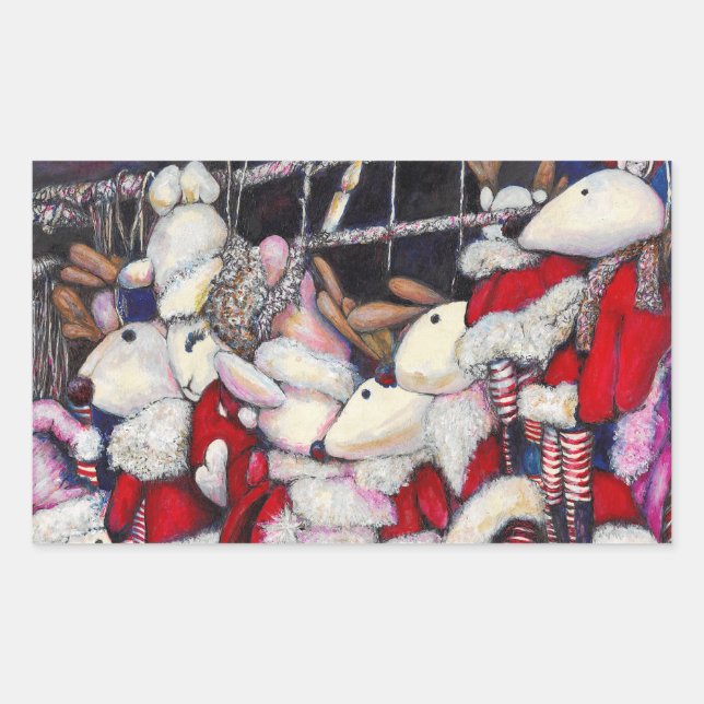 Adesivo Retangular Realidade das Férias (Frente)