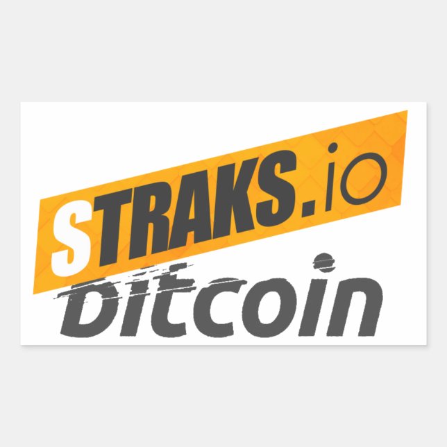 Adesivo Retangular Recusa de Carro STRAKS nº 2 (Frente)