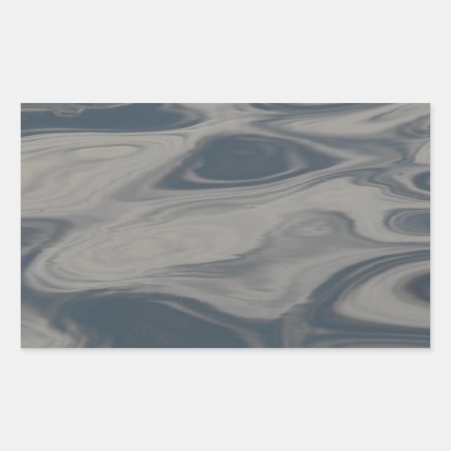 Adesivo Retangular Reflexões sobre a Água (Frente)