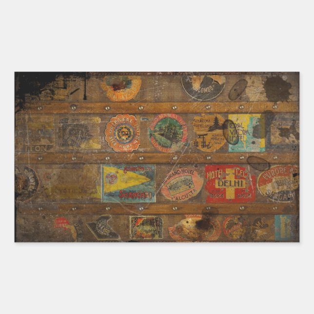 Adesivo Retangular Retrorna ao redor do tronco mundial (Frente)