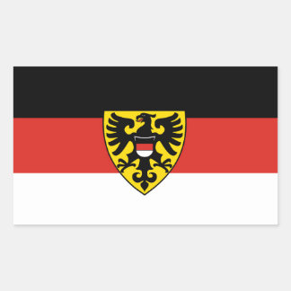 Adesivo Retangular Reutlingen city flag germany symbol emblem coat ar