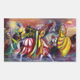 ADESIVO RETANGULAR RIDERS NA NOITE