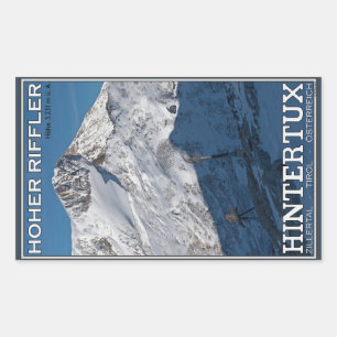 Adesivo Retangular Riffler de Hintertux - de Hoher