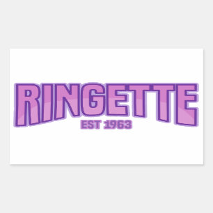 Adesivo Retangular Ringette Est. T-Shirt 1963
